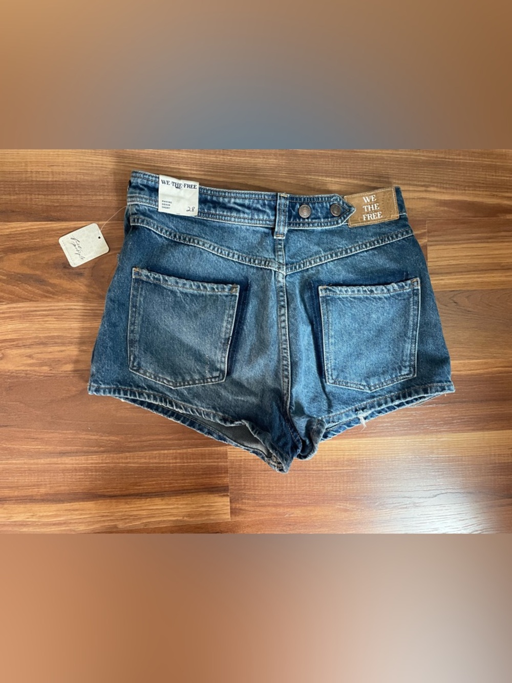We the Free Maxine Denim Skort Size 28 Festival Boho - Picture 8 of 10